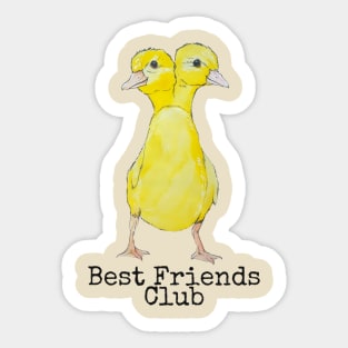 Best Friends Club Sticker